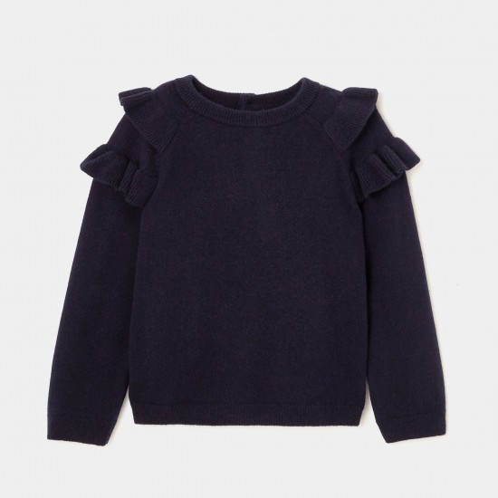 Girl color block sweater