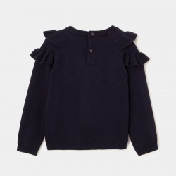 Girl color block sweater Girl color block sweater