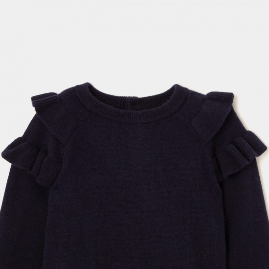 Girl color block sweater