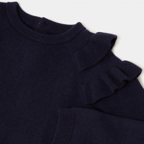 Girl color block sweater