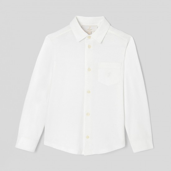 Boy mercerized cotton shirt