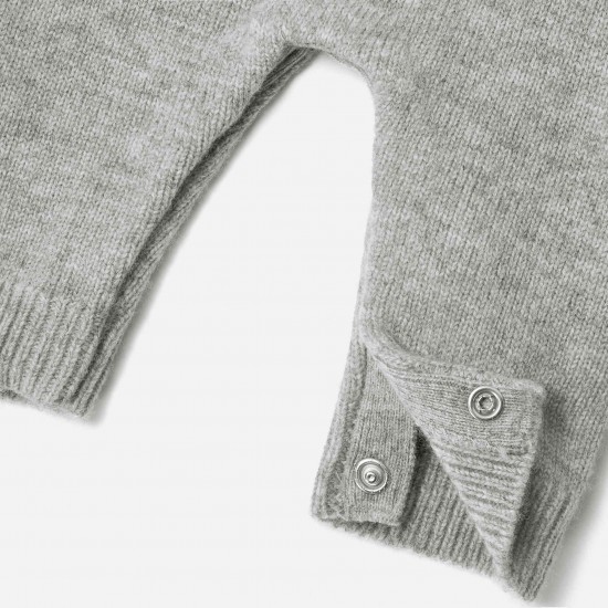 Baby boy knit onesie
