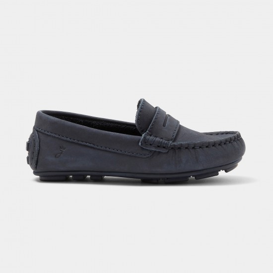 Boy nubuck moccasins
