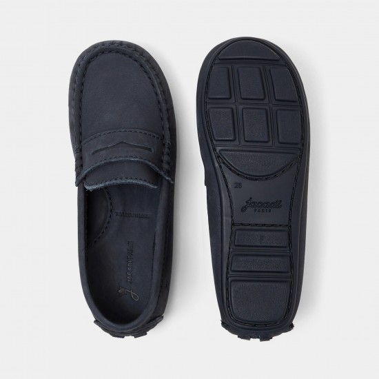 Boy nubuck moccasins