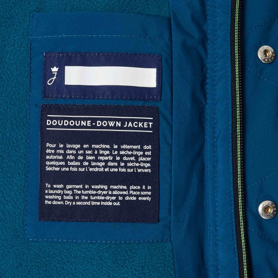 Boy full-length puffer jacket