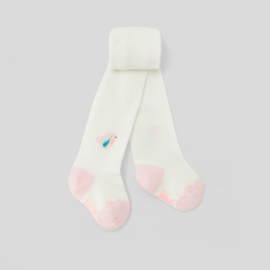 Baby girl little bird tights