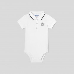 Toddler boy polo bodysuit