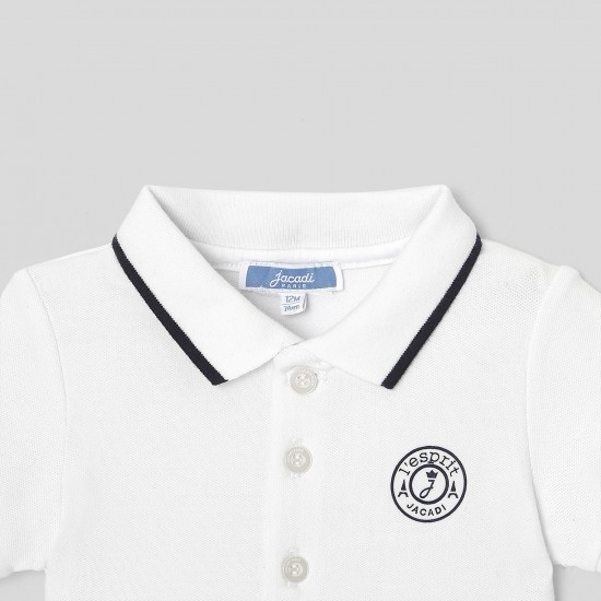 Toddler boy polo bodysuit