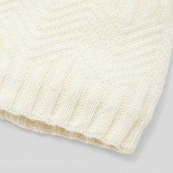 Girl colorful jacquard snood