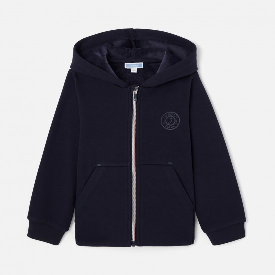 Boy zippered sweatshirt