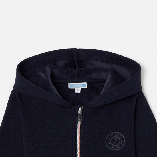 Boy zippered sweatshirt