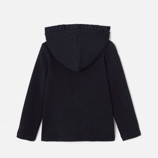 Girl zippered sweatshirt