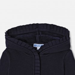 Girl zippered sweatshirt