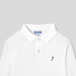 Boy long-sleeved polo