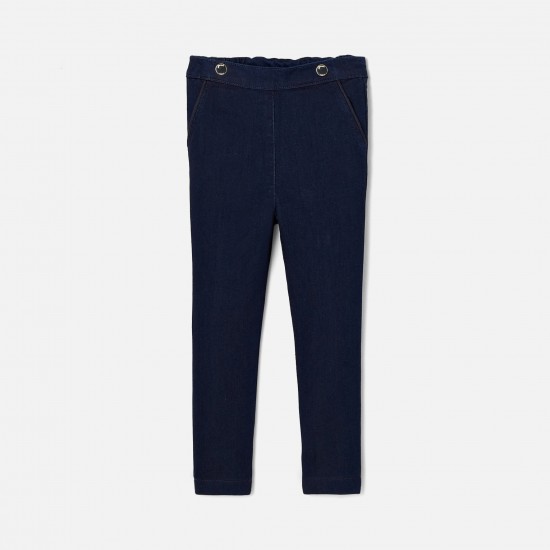 Girl denim leggings