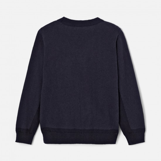Boy buttoned cardigan