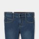 Boy denim-style fleece pants
