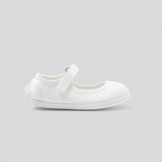 Baby girl canvas Mary Janes