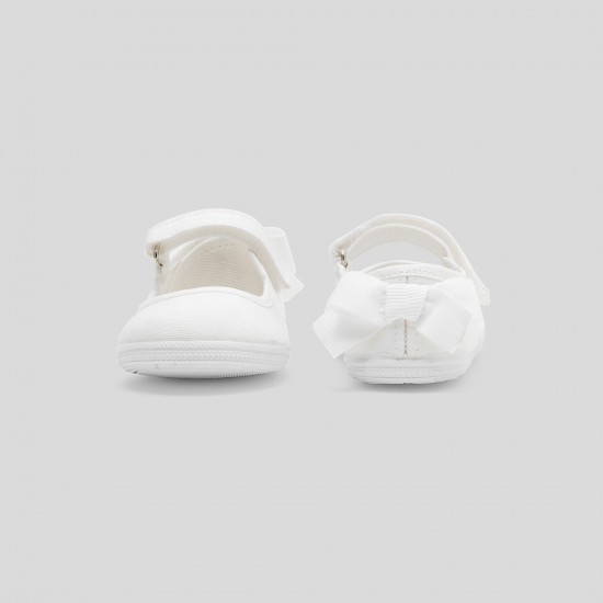 Baby girl canvas Mary Janes