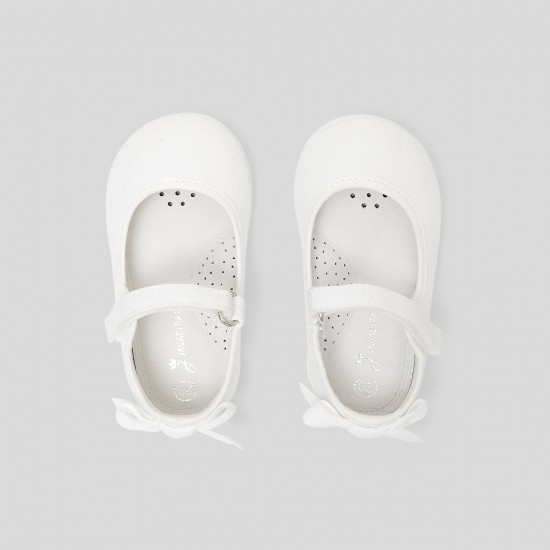 Baby girl canvas Mary Janes