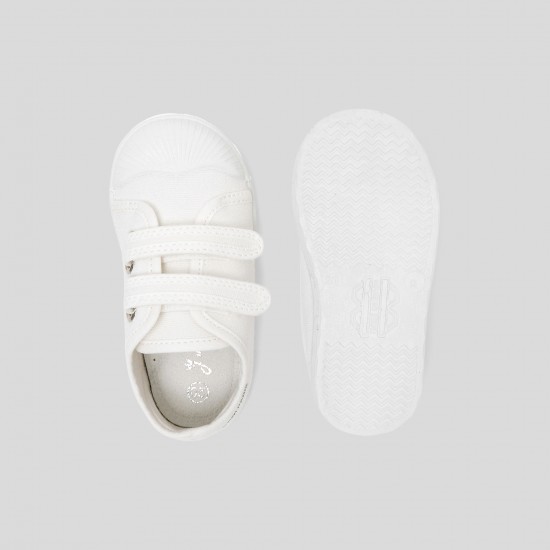 Baby boy canvas tennis shoes