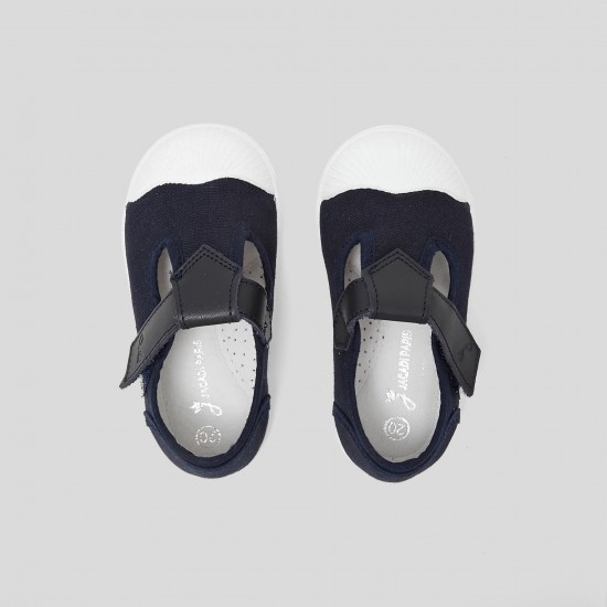 Baby boy canvas sandals