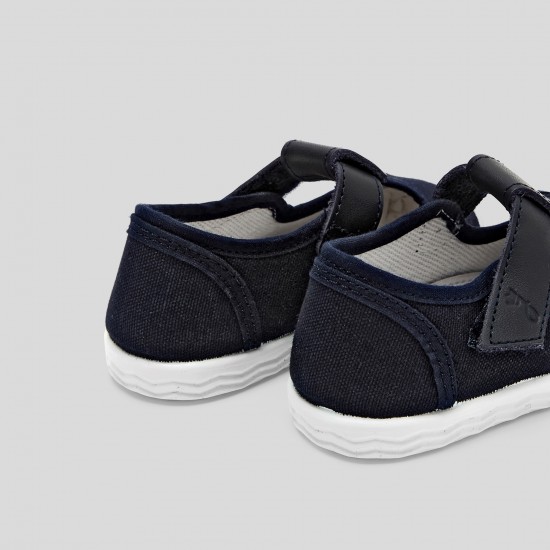 Baby boy canvas sandals