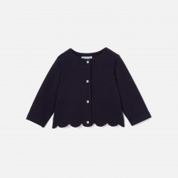 Toddler girl fleece cardigan