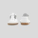Unisex smooth leather T-strap shoes
