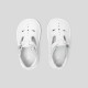 Unisex smooth leather T-strap shoes