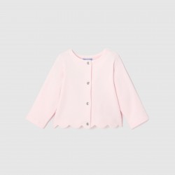 Toddler girl fleece cardigan