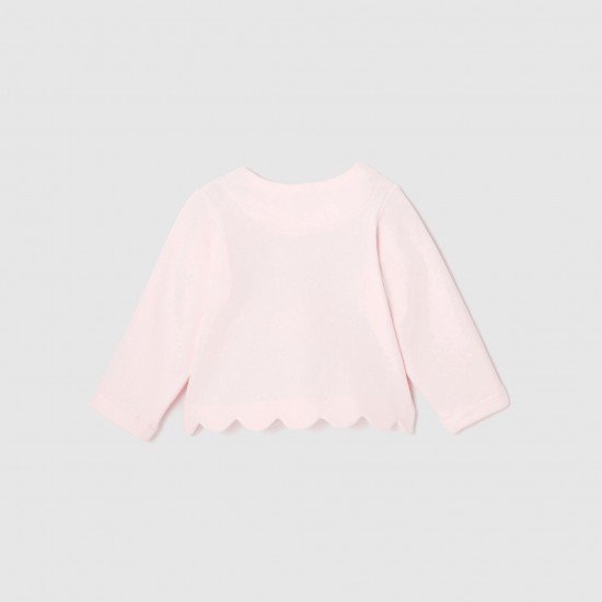 Toddler girl fleece cardigan