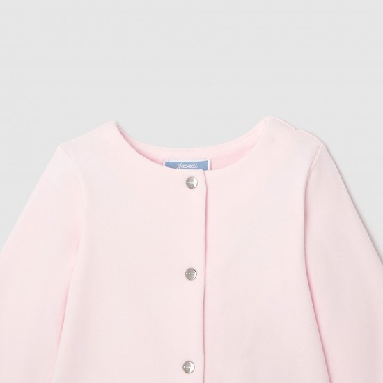 Toddler girl fleece cardigan