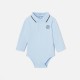 Toddler boy polo collar bodysuit