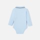 Toddler boy polo collar bodysuit