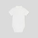 Toddler boy bodysuit with Oxford collar