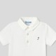 Toddler boy bodysuit with Oxford collar