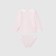 Toddler girl UV-blocking swimsuit