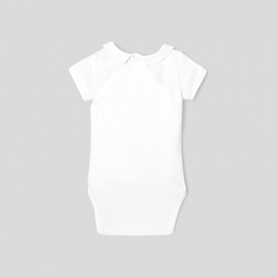 Baby boy short-sleeved bodysuit