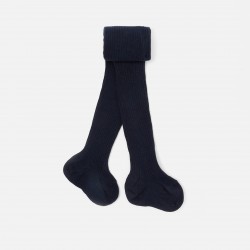 Toddler girl ribbed tights