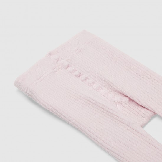 Toddler girl ribbed tights
