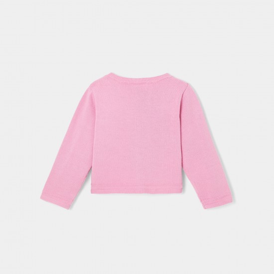 Toddler girl knit cardigan