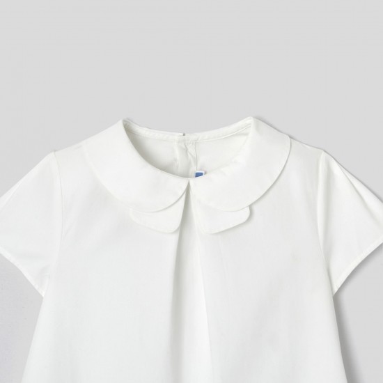 Girl poplin blouse