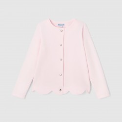 Girl fleece cardigan