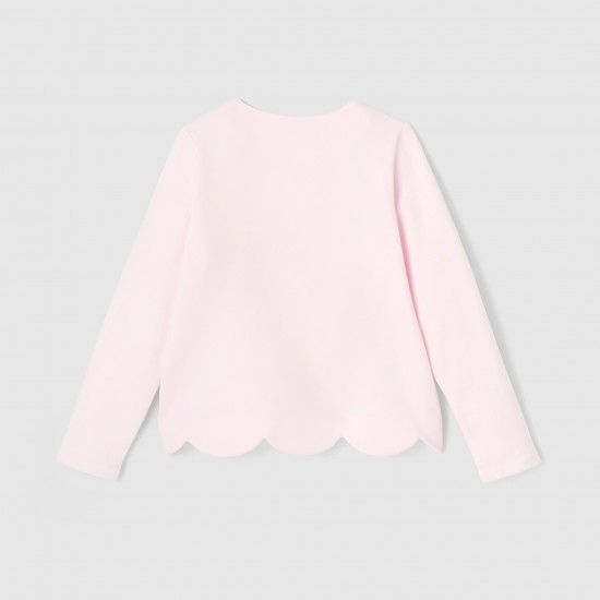 Girl fleece cardigan