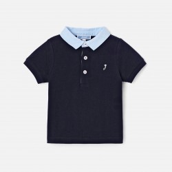 Toddler boy short-sleeved polo