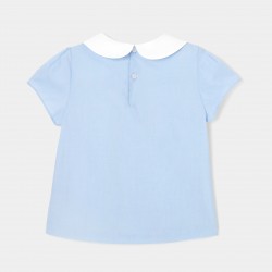 Girl poplin blouse