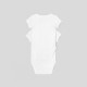 Set of 2 short-sleeved baby bodysuits