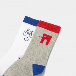Boy sock duo