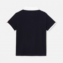 Boy short-sleeved polo shirt